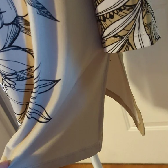 Susan Graver Floral Long Sleeve Tunic Shirt Medium - Picture 5 of 10